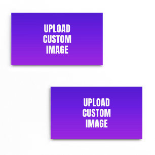 Aangepaste afbeelding uploaden - Voeg uw eigen afb Visitekaartje