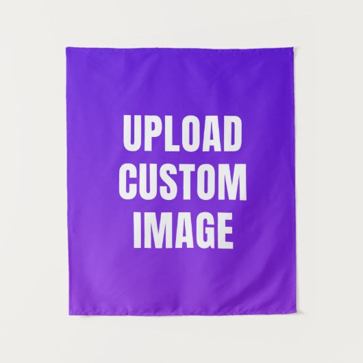 Aangepaste afbeelding uploaden - Voeg uw eigen afb Wandkleed (Voorkant)