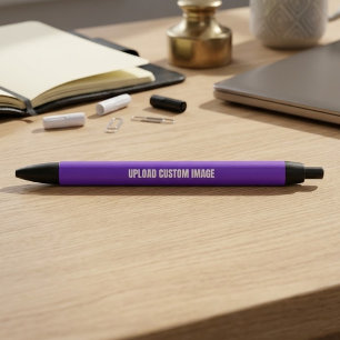 Aangepaste afbeelding uploaden - Voeg uw eigen afb Zwarte Inkt Pen