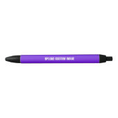 Aangepaste afbeelding uploaden - Voeg uw eigen afb Zwarte Inkt Pen (Voorkant)