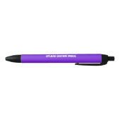 Aangepaste afbeelding uploaden - Voeg uw eigen afb Zwarte Inkt Pen (Bodem)