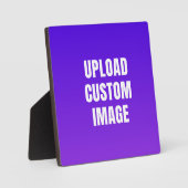 Aangepaste afbeelding uploaden - Voeg uw eigen toe Fotoplaat (Voorkant)