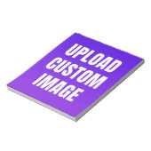 Aangepaste afbeelding uploaden - Voeg uw eigen toe Notitieblok (Linkerzijde)