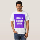 Aangepaste afbeelding uploaden - Voeg uw eigen toe T-shirt (Voorkant volledig)