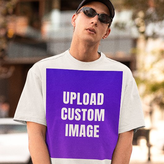 Aangepaste afbeelding uploaden - Voeg uw eigen toe T-shirt