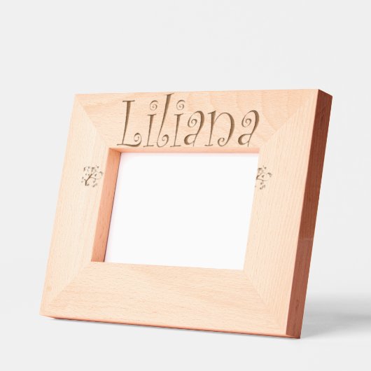 Aangepaste afbeelding van Lialana / Custom frame Gegraveerde Lijstjes (Links)