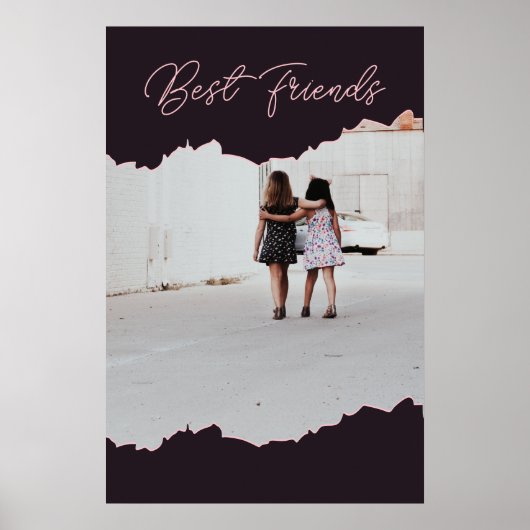 Aangepaste afbeelding voor beste vrienden poster (Voorkant)