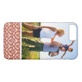 Aangepaste afbeelding voor foto-Damaspatroon Case-Mate iPhone Case (Achterkant (Horizontaal))
