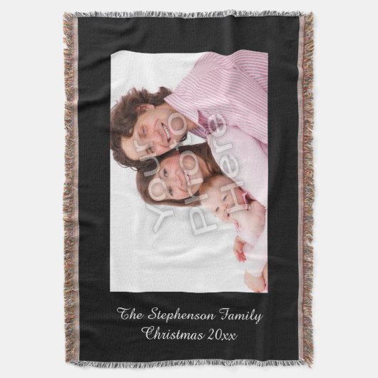 Aangepaste Afbeelding voor kleurenfoto's Deken (Voorkant Verticaal)