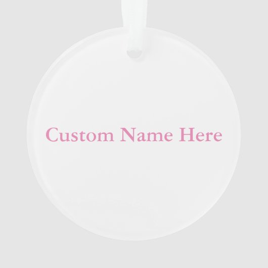 Aangepaste afbeelding voor Skating Ornament (achterkant)