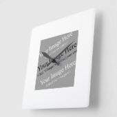 Aangepaste Afbeeldingen wandklok (Hoek)