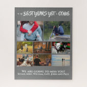 Aangepaste afboeking van foto's | 8 houtskool grij legpuzzel (Verticaal)