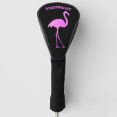 Aangepaste afdekking voor golfbestuurders met roze golfheadcover (Voorkant)