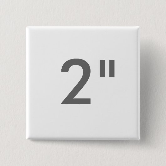 Aangepaste afdruk 2-inch vierkante Button lege Sja (Voorkant)