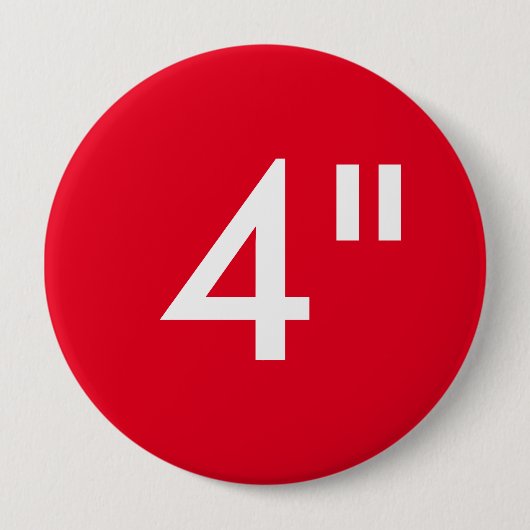 Aangepaste afdruk 4-inch grote ronde Button lege S (Voorkant)
