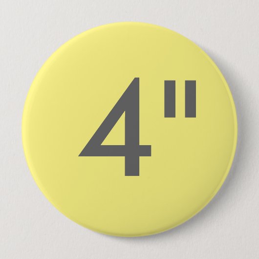 Aangepaste afdruk 4-inch grote ronde Button lege S (Voorkant)