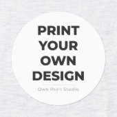 Aangepaste Afdruk Maken | Eigen Ontwerp Laten Prin Labels (Design 1)