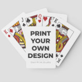 Aangepaste Afdruk Maken | Eigen Ontwerp Laten Prin Pokerkaarten (Achterkant)