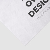 Aangepaste Afdruk van Je Eigen | Mijn Eigen Op Afr Tissuepapier (Detail)