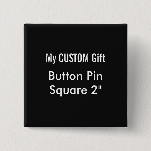 Aangepaste afdrukbare 2-inch vierkante Button badg (Voorkant)