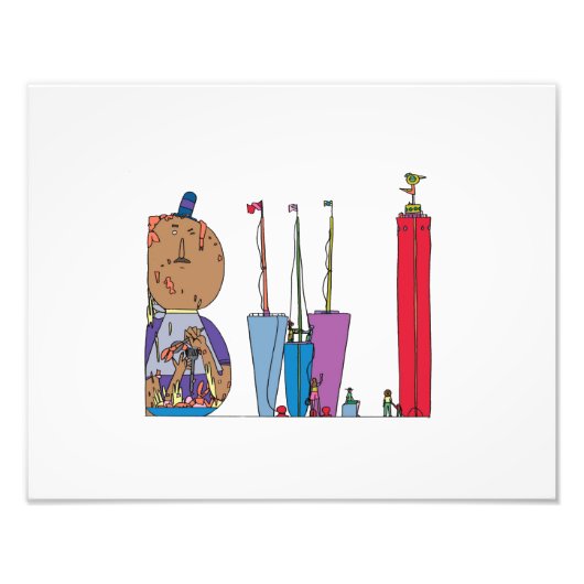 Aangepaste afdrukken | BALTIMORE, MD (BWI) Foto Afdruk (Voorkant)