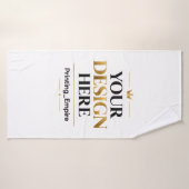 Aangepaste afdrukken - Geen minimale groothandelsb Badhanddoek (Badhanddoek)