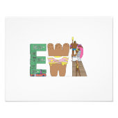 Aangepaste afdrukken | NEWARK, NJ (EWR) Foto Afdruk (Voorkant)