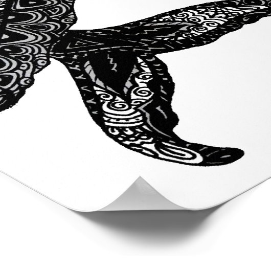 Aangepaste afdrukken op grote schaal maken poster (Hoek)