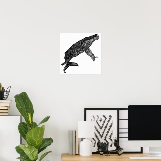 Aangepaste afdrukken op grote schaal maken poster (Thuiskantoor)