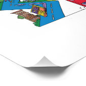 Aangepaste afdrukken | SAN FRANCISCO, CA (SFO) Foto Afdruk (Hoek)