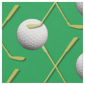 Aangepaste afdrukkwaliteit Golf Theme Fabric Stof (Close Up)