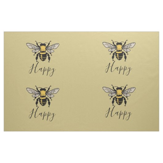 Aangepaste afdrukstructuur voor bijen stof (Yard (91,4 cm))