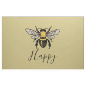 Aangepaste afdrukstructuur voor bijen stof (Fat Quarter)