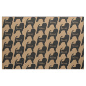 Aangepaste Affenpinscher Hondenstof Stof (Fat Quarter)