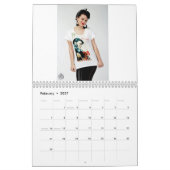 Aangepaste afgedrukte agenda 2015 kalender (Feb 2027)