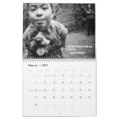 Aangepaste afgedrukte agenda kalender (Feb 2027)