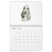 Aangepaste afgedrukte agenda kalender (Feb 2026)