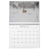 Aangepaste afgedrukte agenda kalender (Feb 2027)