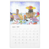 Aangepaste afgedrukte agenda kalender (Mar 2027)