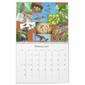 Aangepaste afgedrukte agenda kalender (Feb 2027)