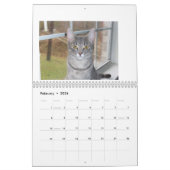 Aangepaste afgedrukte agenda kalender (Feb 2026)