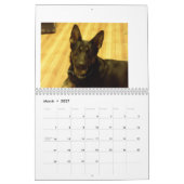 Aangepaste afgedrukte agenda kalender (Mar 2027)