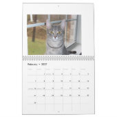 Aangepaste afgedrukte agenda kalender (Feb 2027)