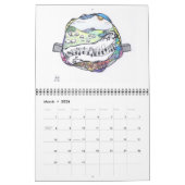 Aangepaste afgedrukte agenda kalender (Mar 2026)