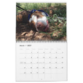 Aangepaste afgedrukte agenda kalender (Mar 2027)