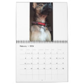 Aangepaste afgedrukte agenda kalender (Feb 2026)