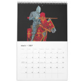 Aangepaste afgedrukte agenda, UNICORNS, EQUINES, H Kalender (Mar 2027)