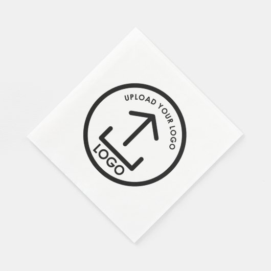 Aangepaste afgedrukte Business Logo Promotional Servet (Hoek)