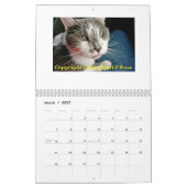 Aangepaste afgedrukte CAT-agenda Kalender (Mar 2027)