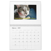 Aangepaste afgedrukte CAT-agenda Kalender (Feb 2027)